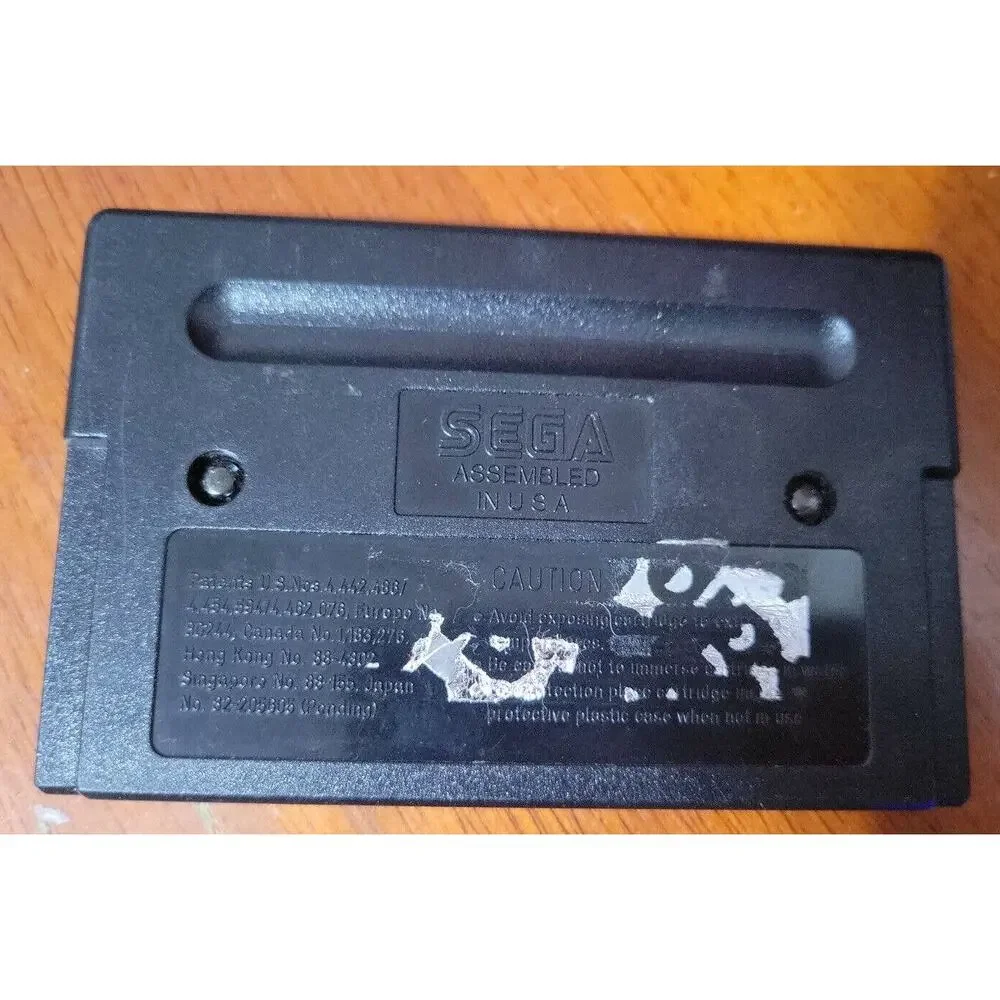 Davis Cup World Tour Tennis UNTESTED Cartridge (Sega Genesis, 1993)